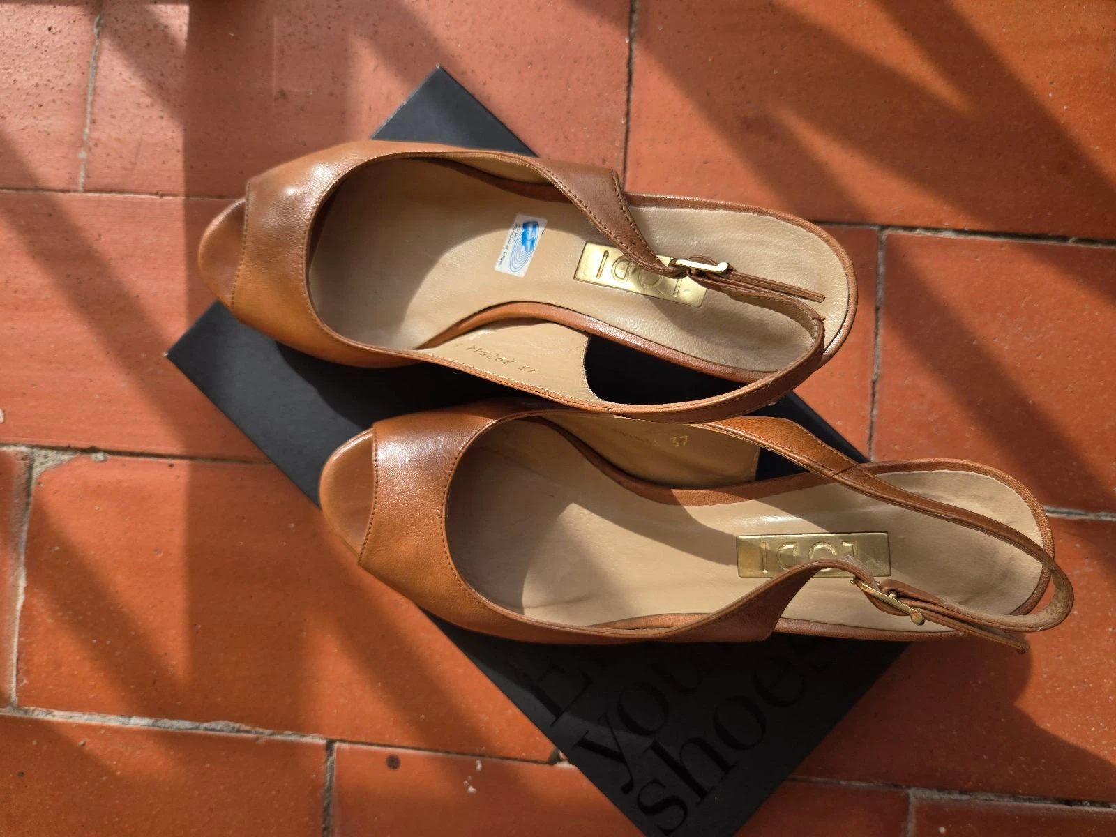 Lodi peep toe. Size 37 – photo 6